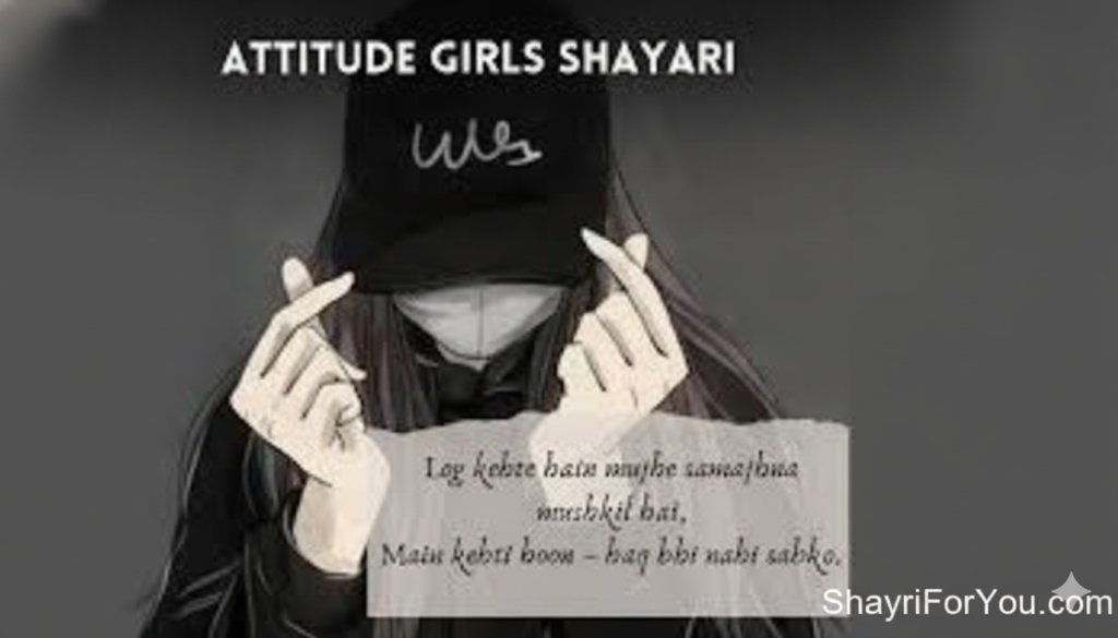 Instagram Attitude Shayari For Girls