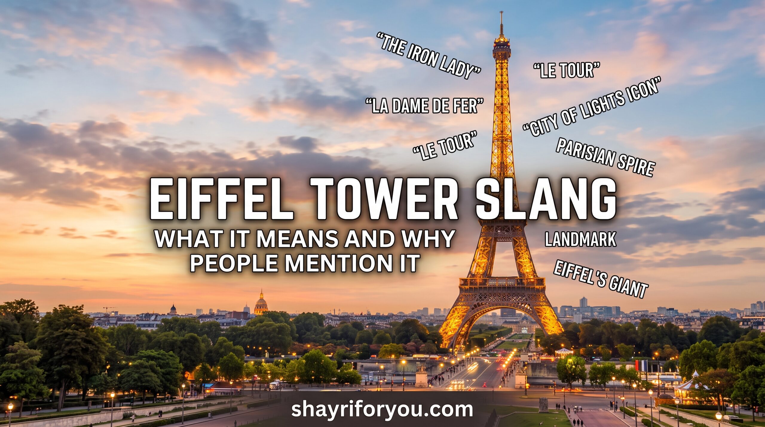 Eiffel Tower Slang