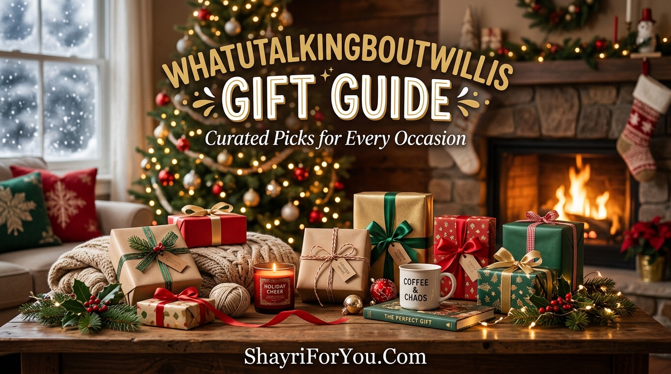 Whatutalkingboutwillis Gift Guide Unique & Thoughtful Ideas